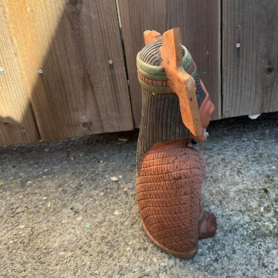 Vintage Collectible Maya Ceramic Sculpture 9d18 7