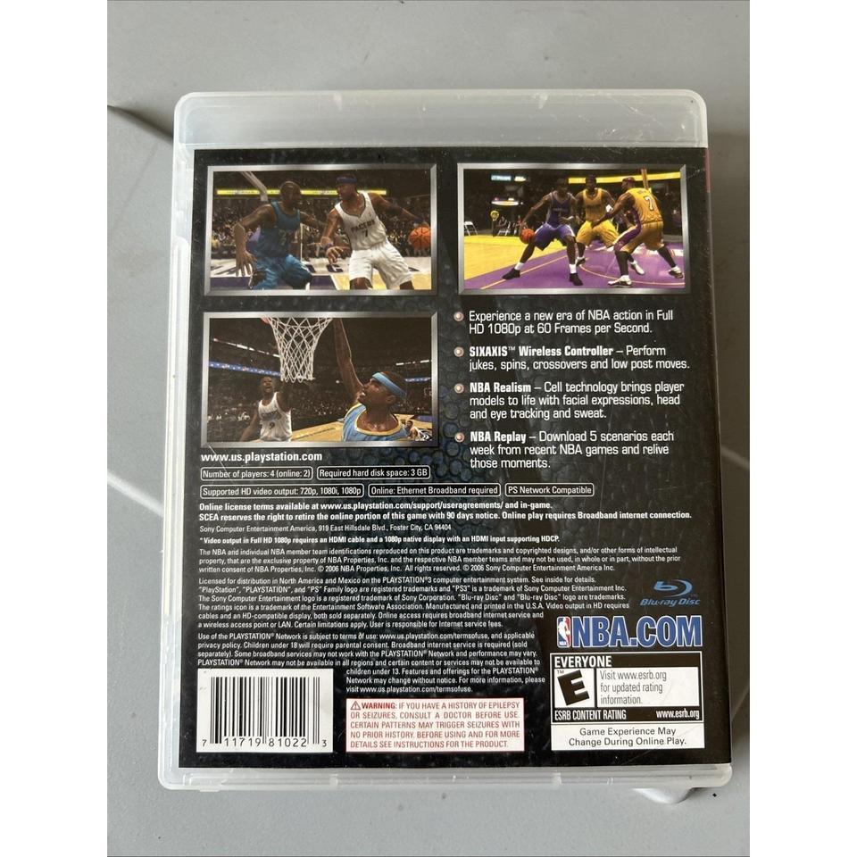 Nba 07 Ps3 Sony Playstation 7035 2