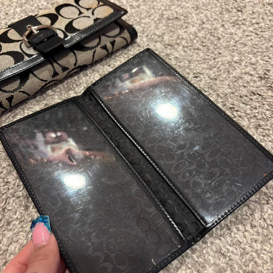 Coach Black And Grey Wallet 3f59 5