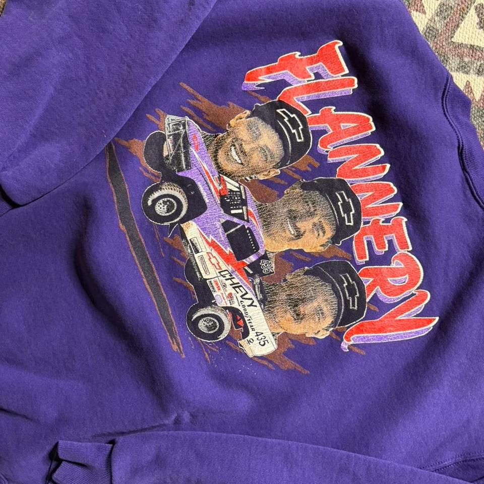 Chevy Truck Racing Vintage Sweatshirt Ad78 2