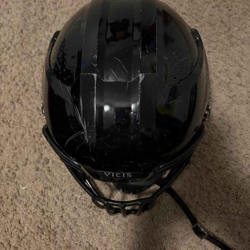 Black Vicis Football Helmet Footballprotection B25b 5