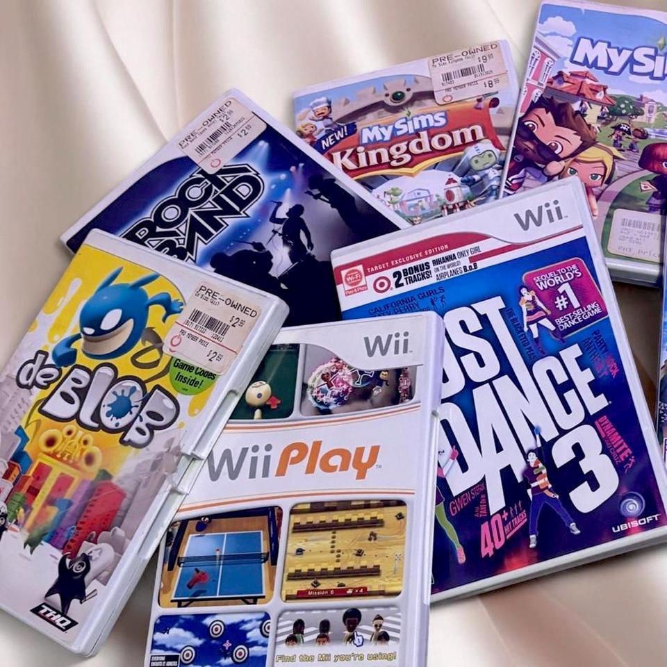 Nintendo Wii Game Bundle All 3ee0