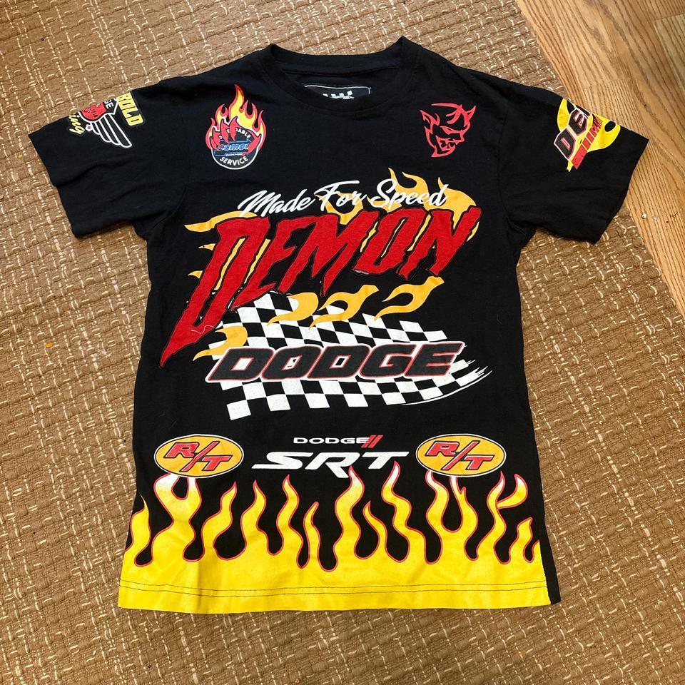 Dodge Demon Black T Shirt Racing 8650