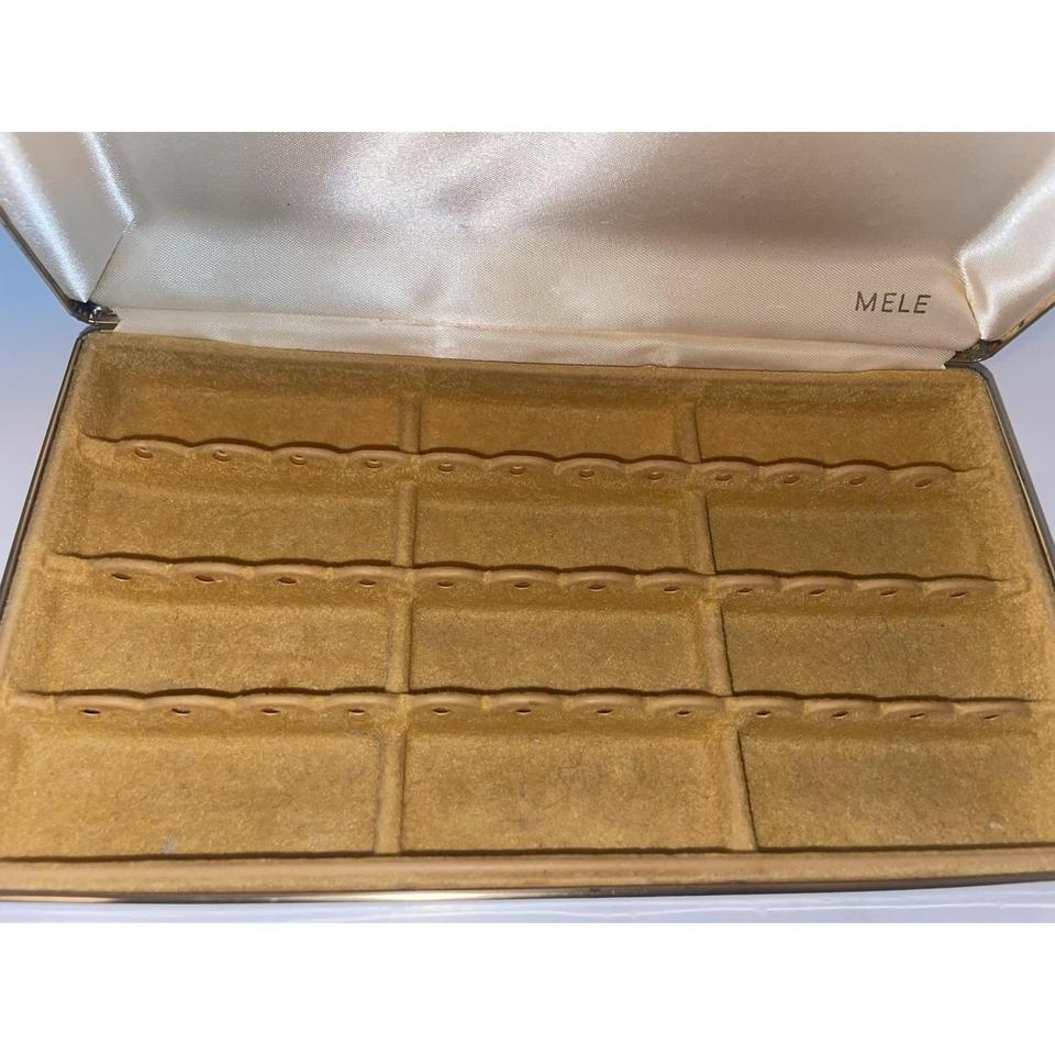 Mele Vintage 60s Jewelry Box 582c 8