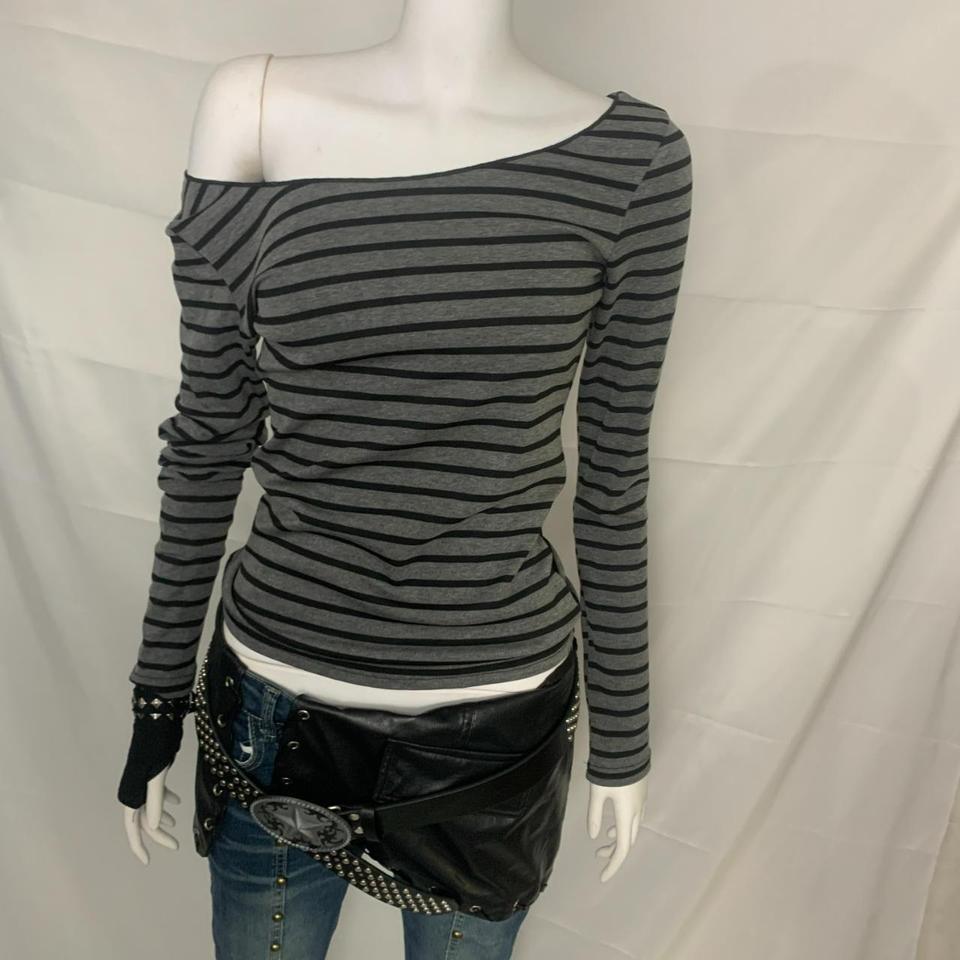 Y2k Style Printed Grunge Top Fb6b 4