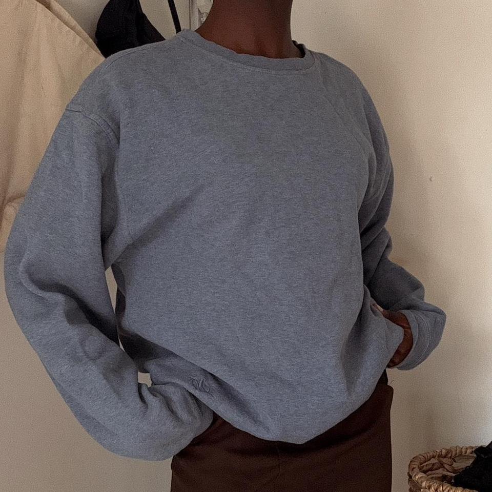 Dusty Blue Crewneck Nordic Track 2