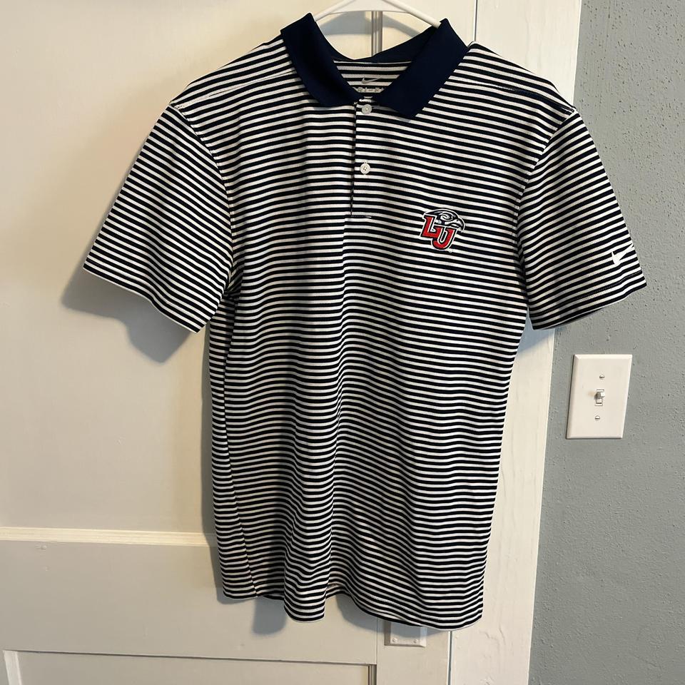 Navy And White Striped Nike