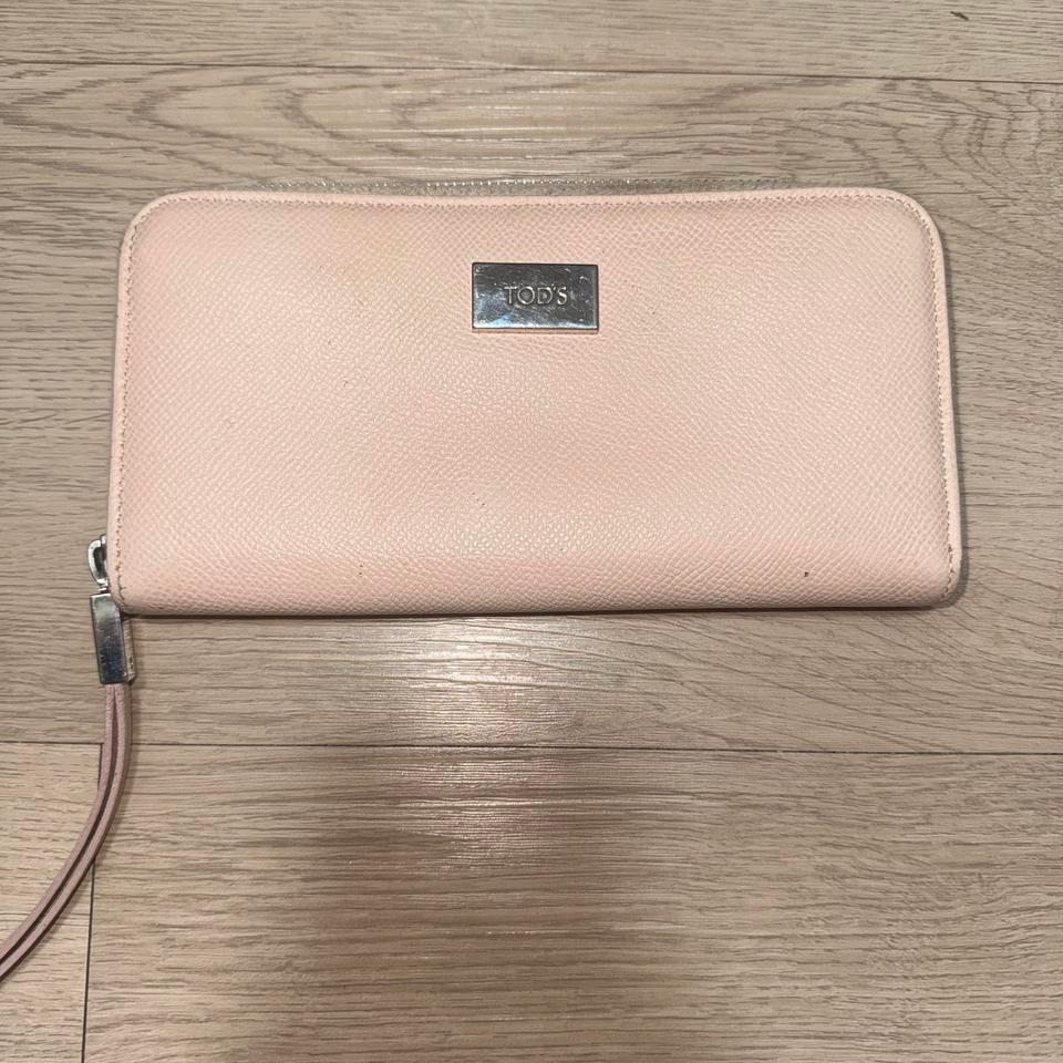 Tods Pink Leather Wallet Luxury 0bc6