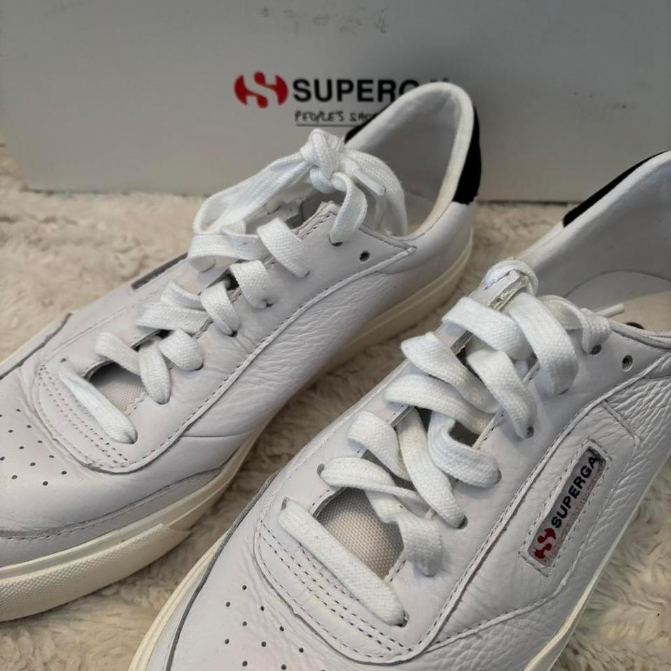 White Superga Citi Breeze Trainers