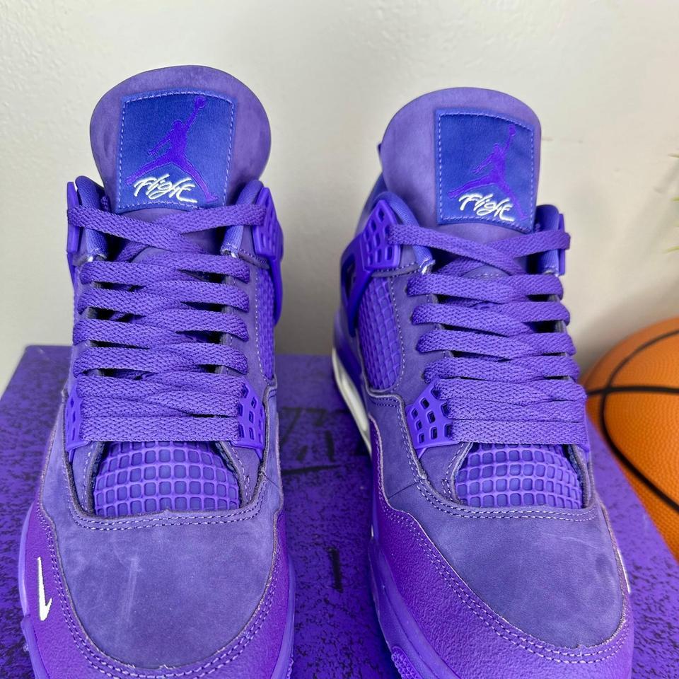 Jordan 4 Retro Purple Trainers 7411