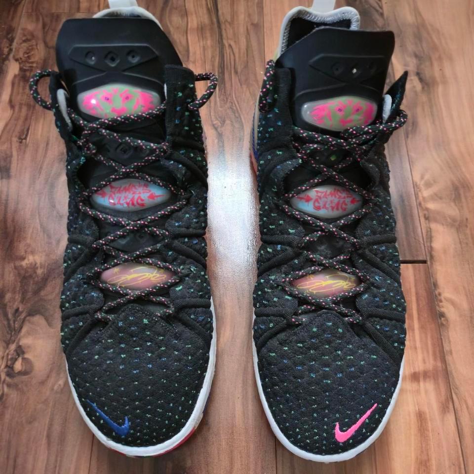 Nike Lebron Xviii 18 Black D5c4
