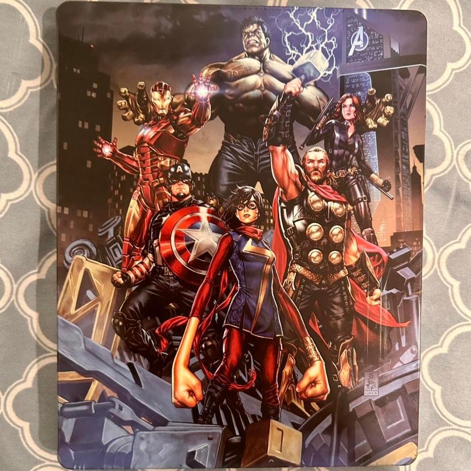 Avengers Steel Book For Playstation