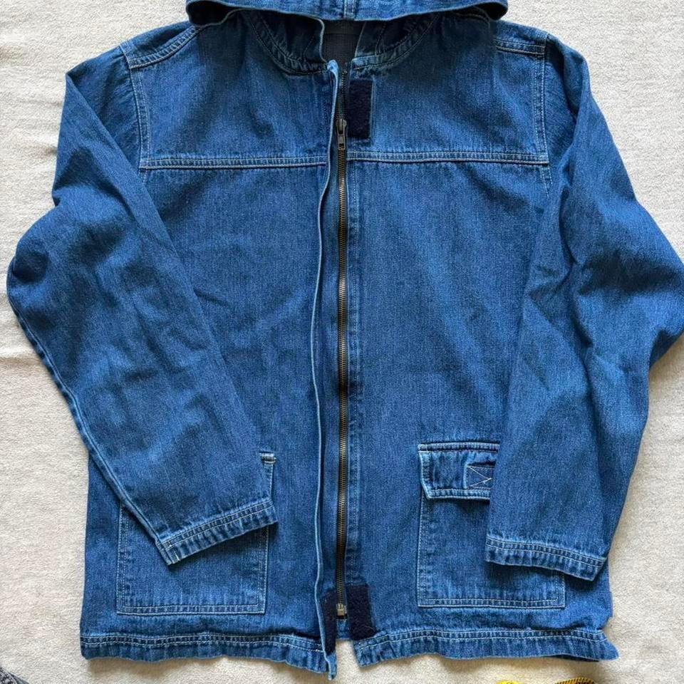 Vintage Blue Denim Jacket F4f7 2