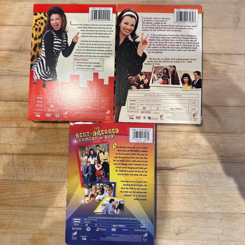 The Nanny Dvd Seasons 1 3 9a69 2