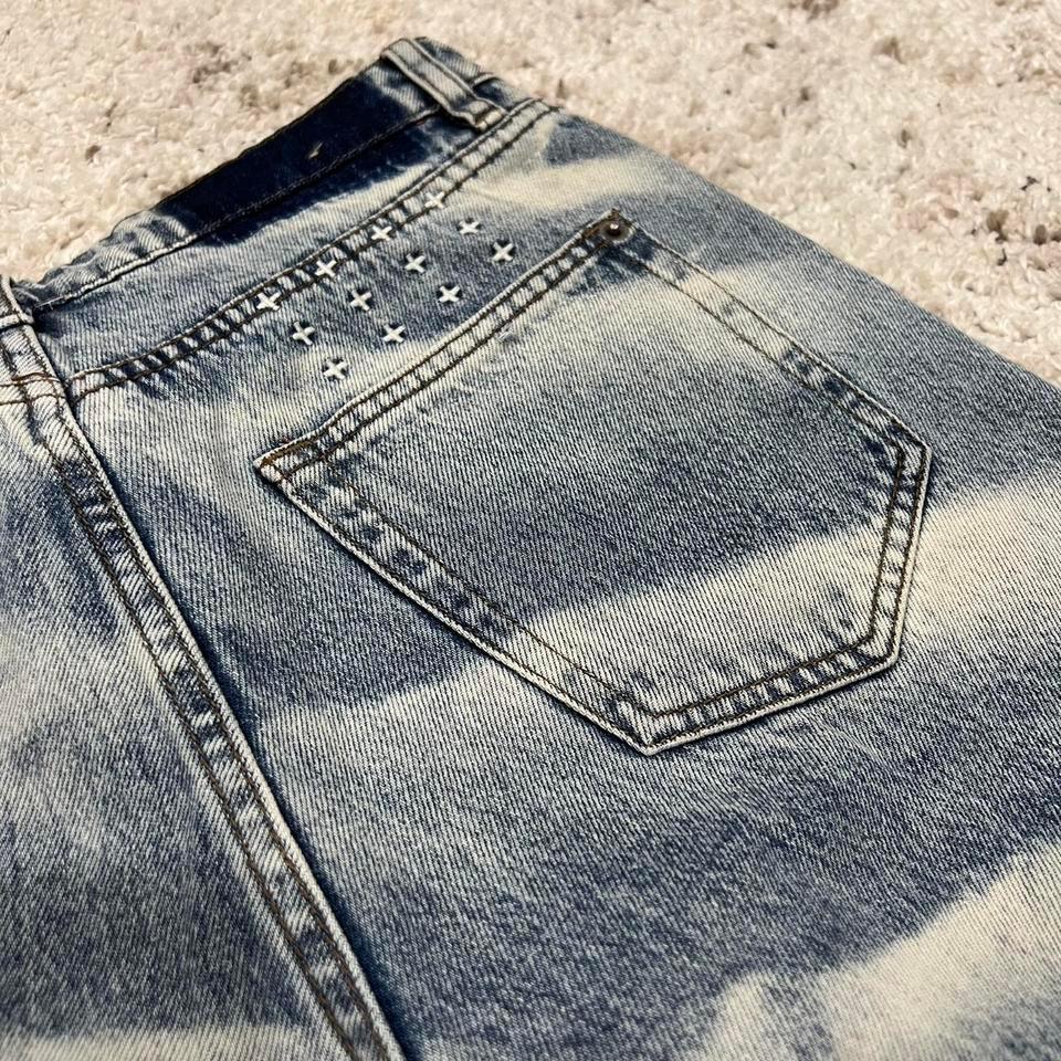 Ksubi Blue Baggy Denim Jeans Ec45 4
