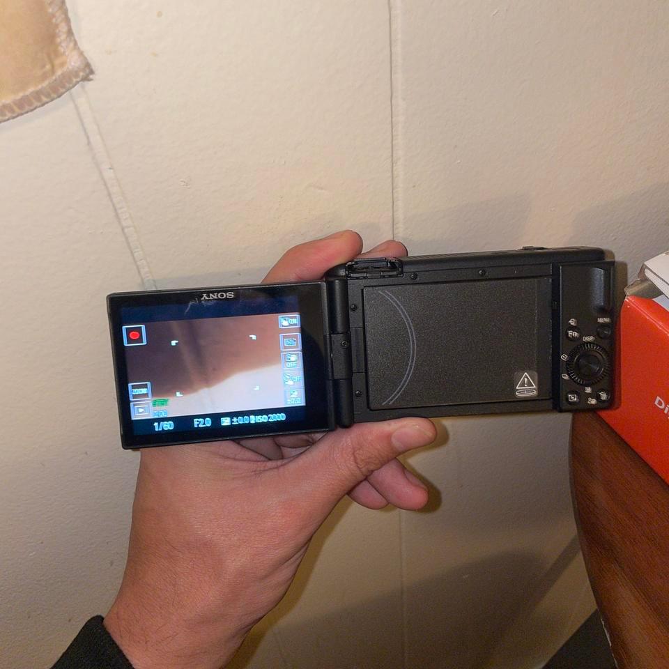 Sony Zv 1f Black Camera Memory D9fd 2