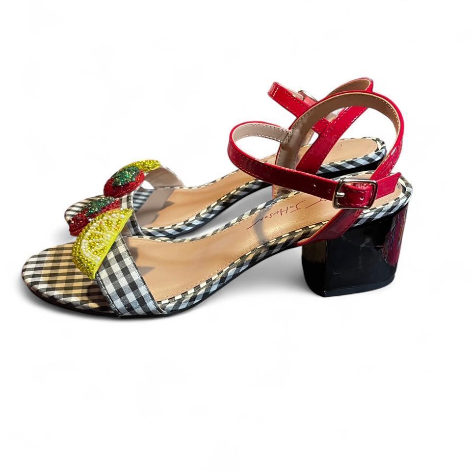 Beautiful Betsey Johnson Strawberry Gingham Cb4a 5