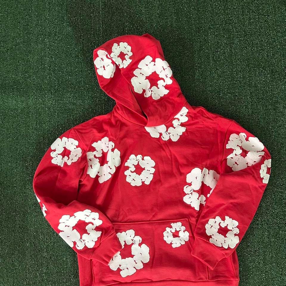 Red And White Denim Tears