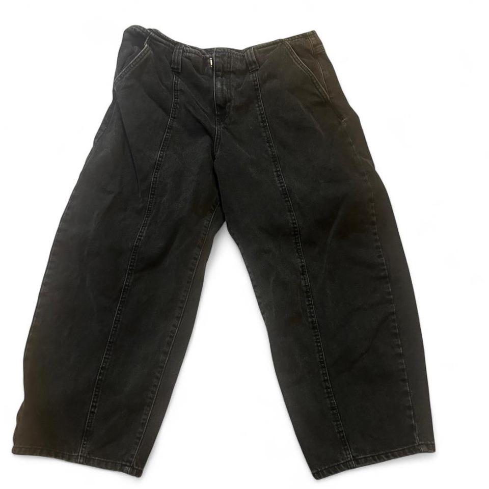 Future Collective Black Barrel Jeans 0121