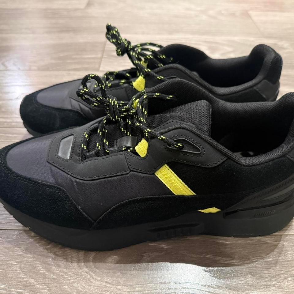 Black And Yellow Puma Trainers 2