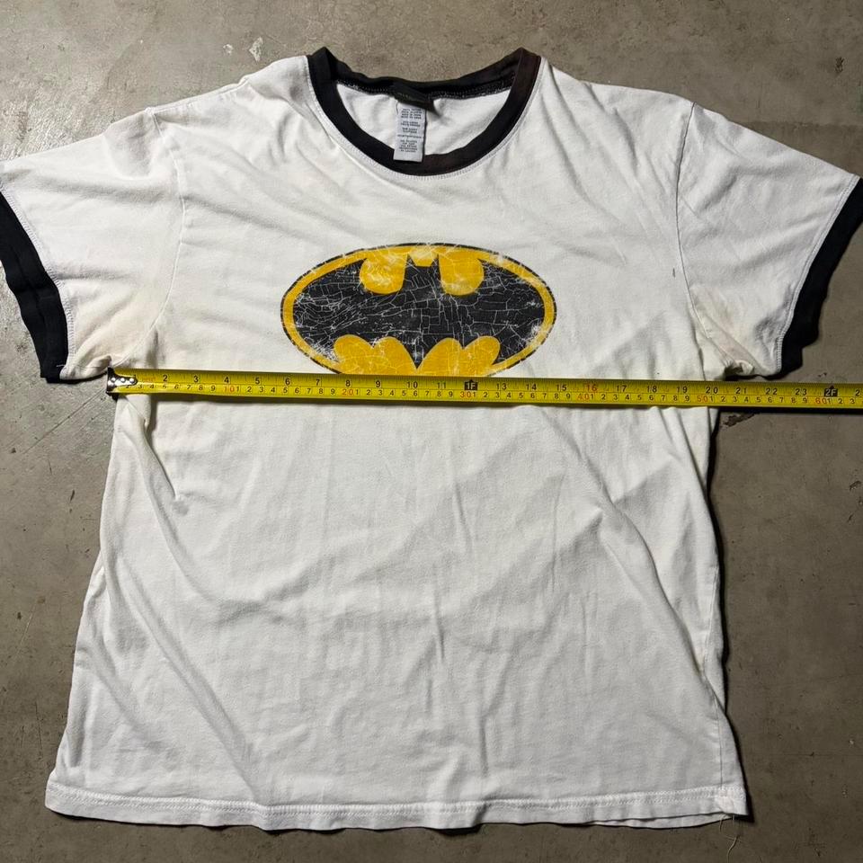 Vintage 90s Batman Graphic White Af08 6