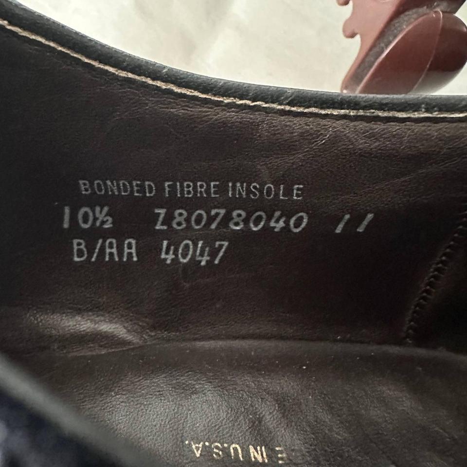 Bostonian Footsavers Mens Black Leather 8