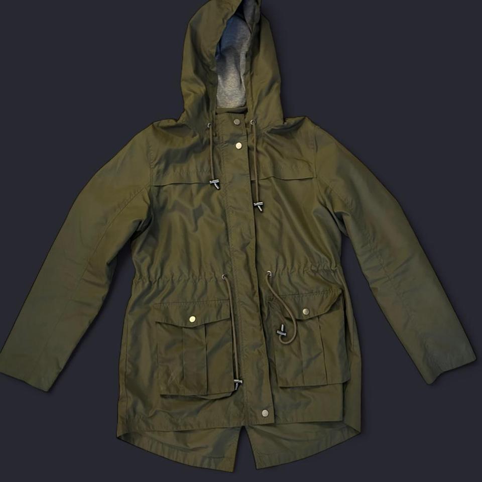 Merona Green Lightweight Jacket With 08d4