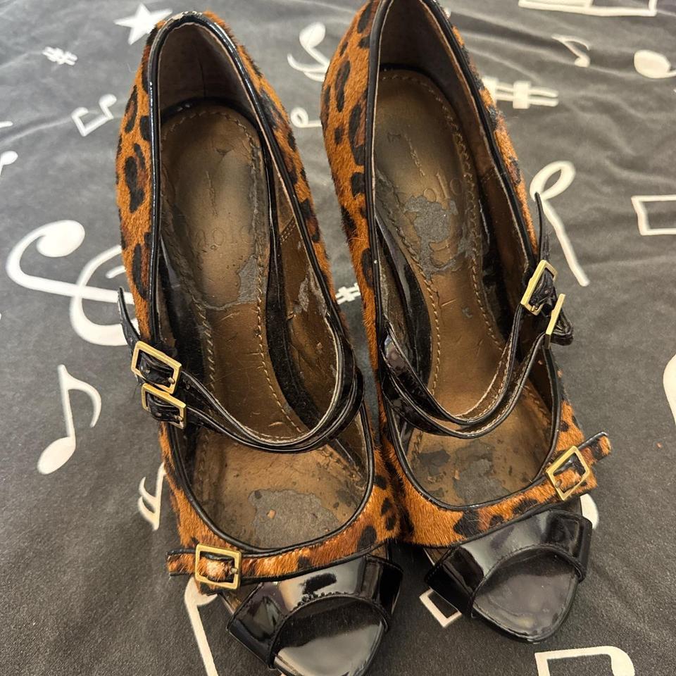 Leopard Print Kitten Heels With D8c8 2