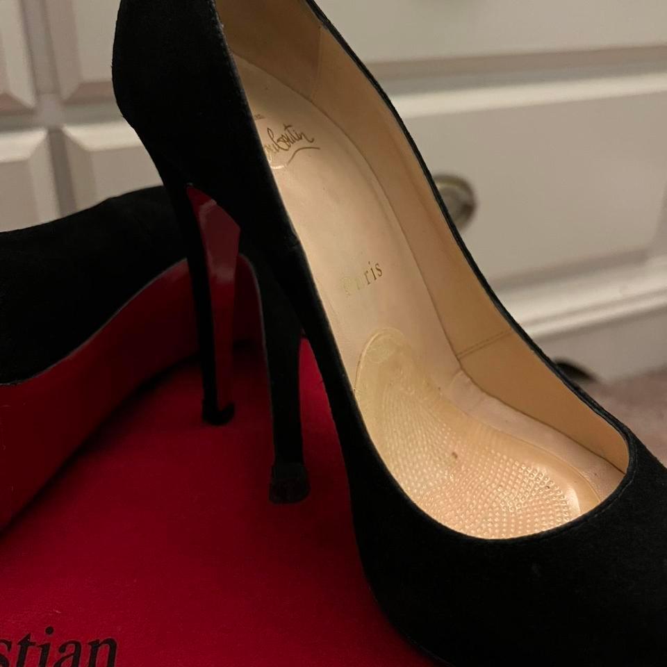 Red Bottom Suede Heels Authentic Fcd3 2