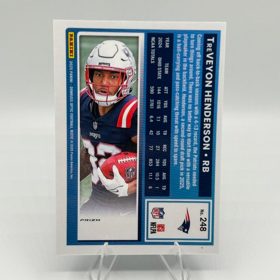 2025 Panini Donruss Optic Football Cbf3 2