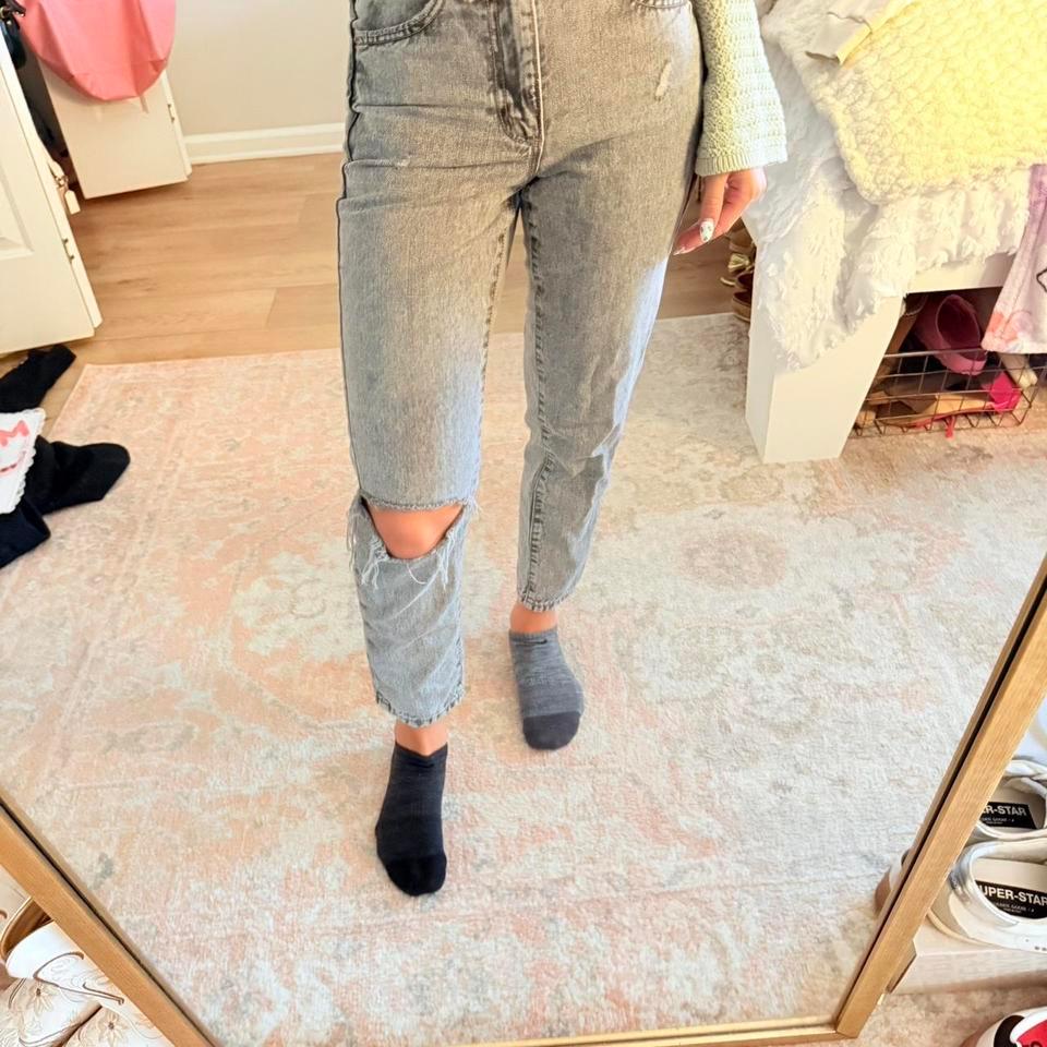 Garage Dark Grey Mom Fit