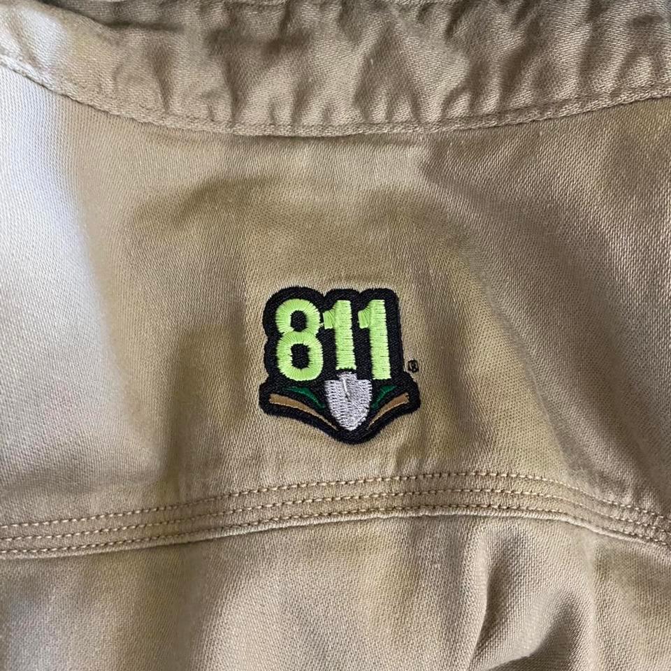 Carhartt Fr Tan Work Button D053 3