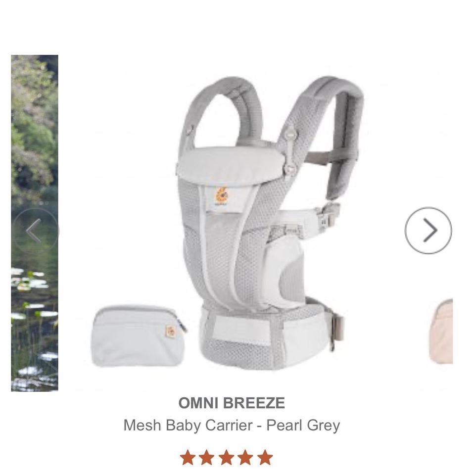 Grey And White Ergobaby 360 5