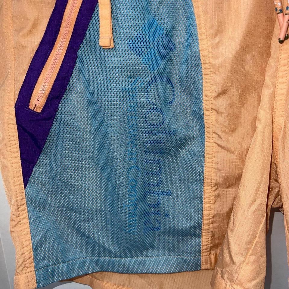 Columbia Shorts Mens Large Orange 08b2 2