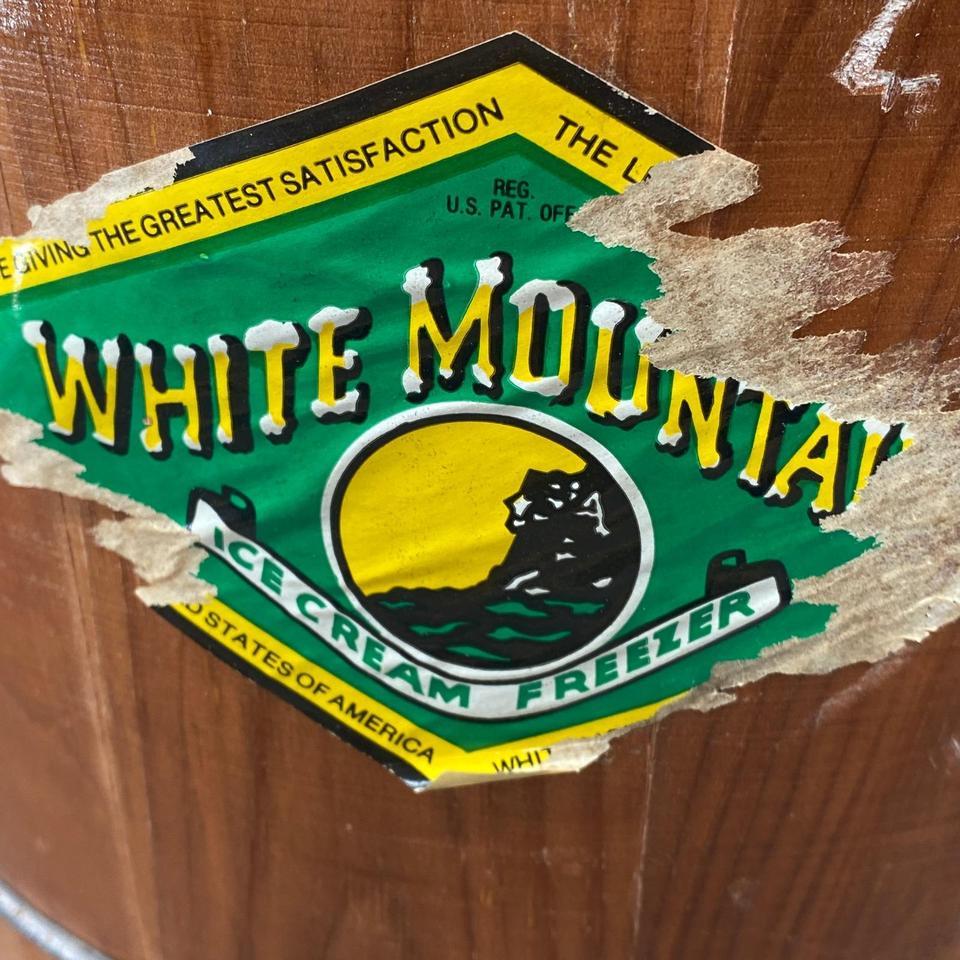 White Mountain Ice Cream Freezer 2