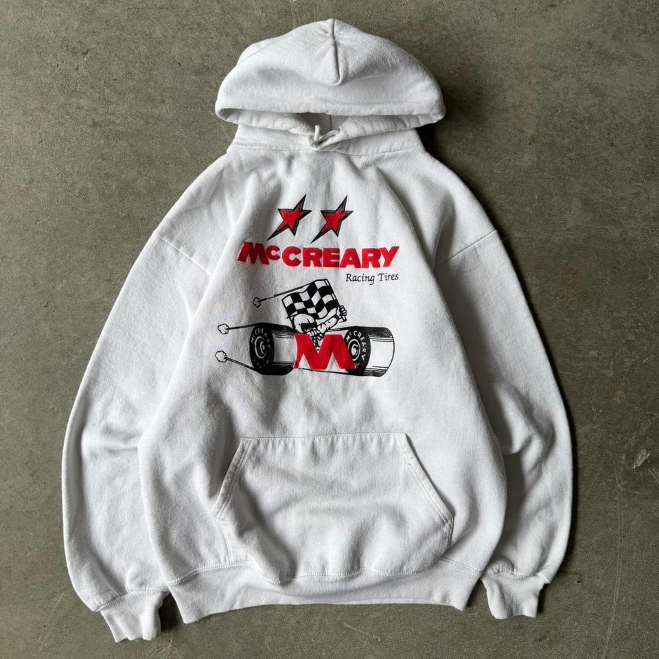 Vintage 90s Jerzees White Mccreary D9be