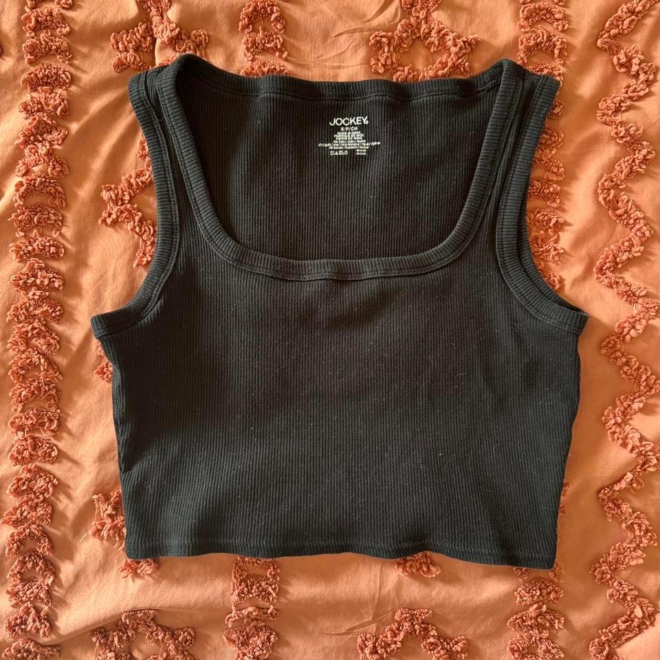 Black Crop Top Tag On 2