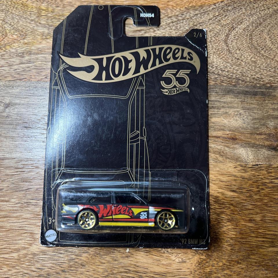 Hot Wheels Black 92 Bmw 5b1b