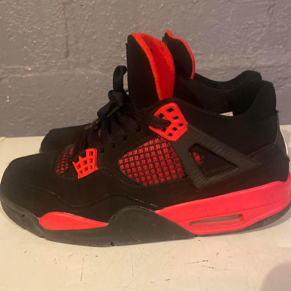 Jordan 4 Black And Red A8f7 2