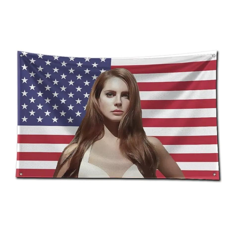 Lana Del Rey American Flag A461