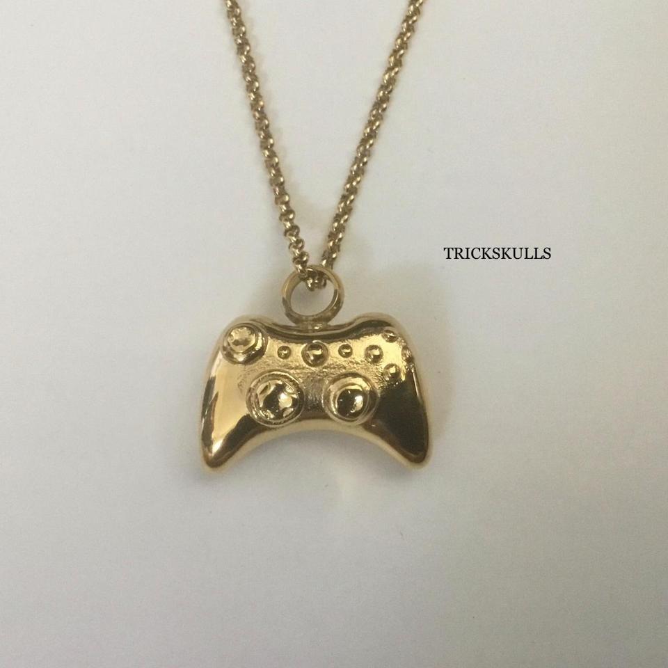 Video Game Controller Stainless Gold 2