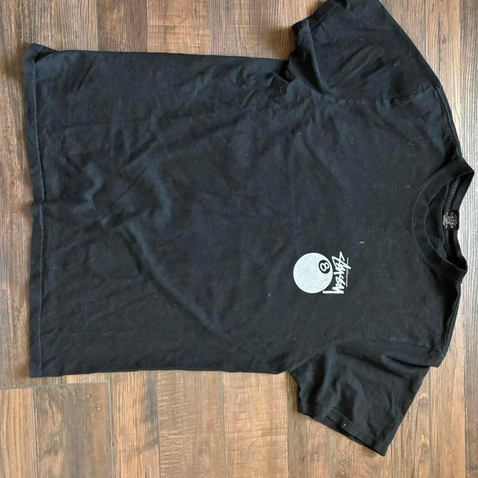 Stussy Black 8 Ball Tee 8c67