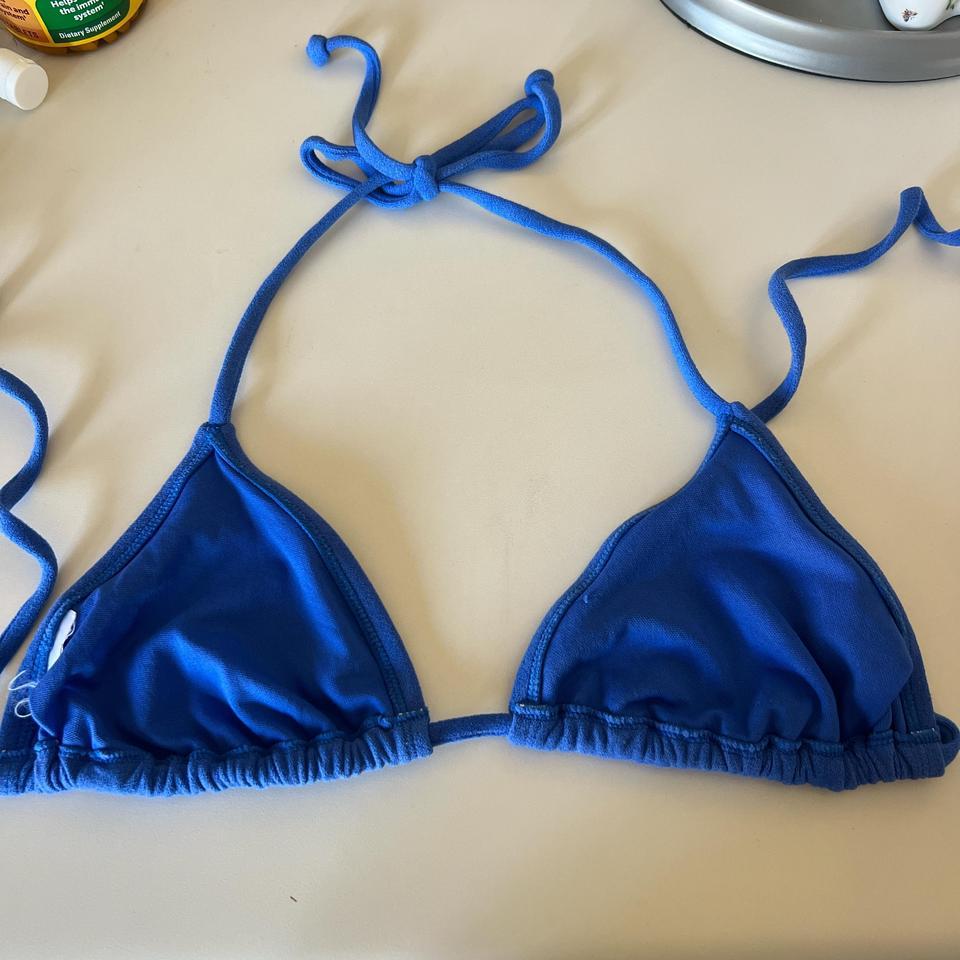 Blue Bikini Top Beachwear Bikinitop 1029 3