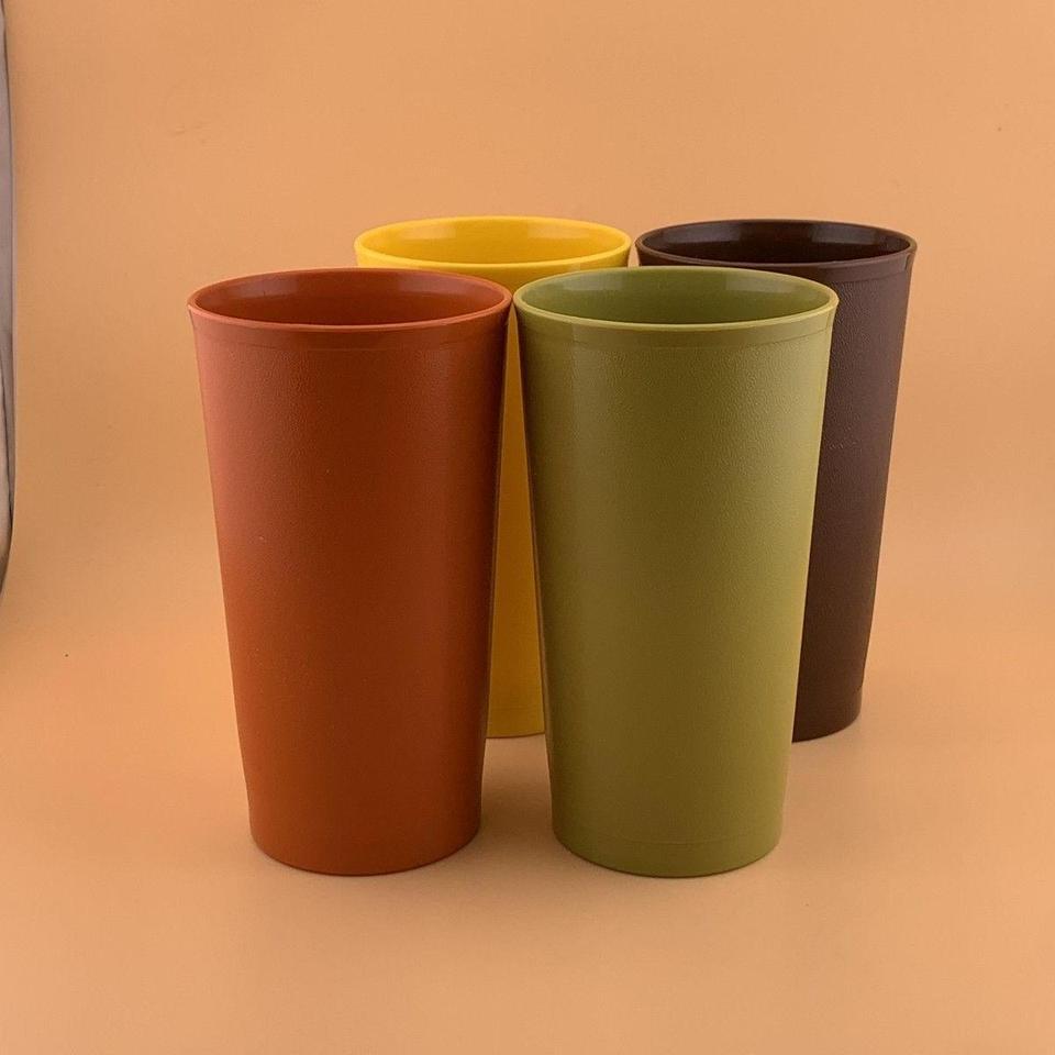 Vtg Tupperware Tumbler Tumblers Cups 31c2 2