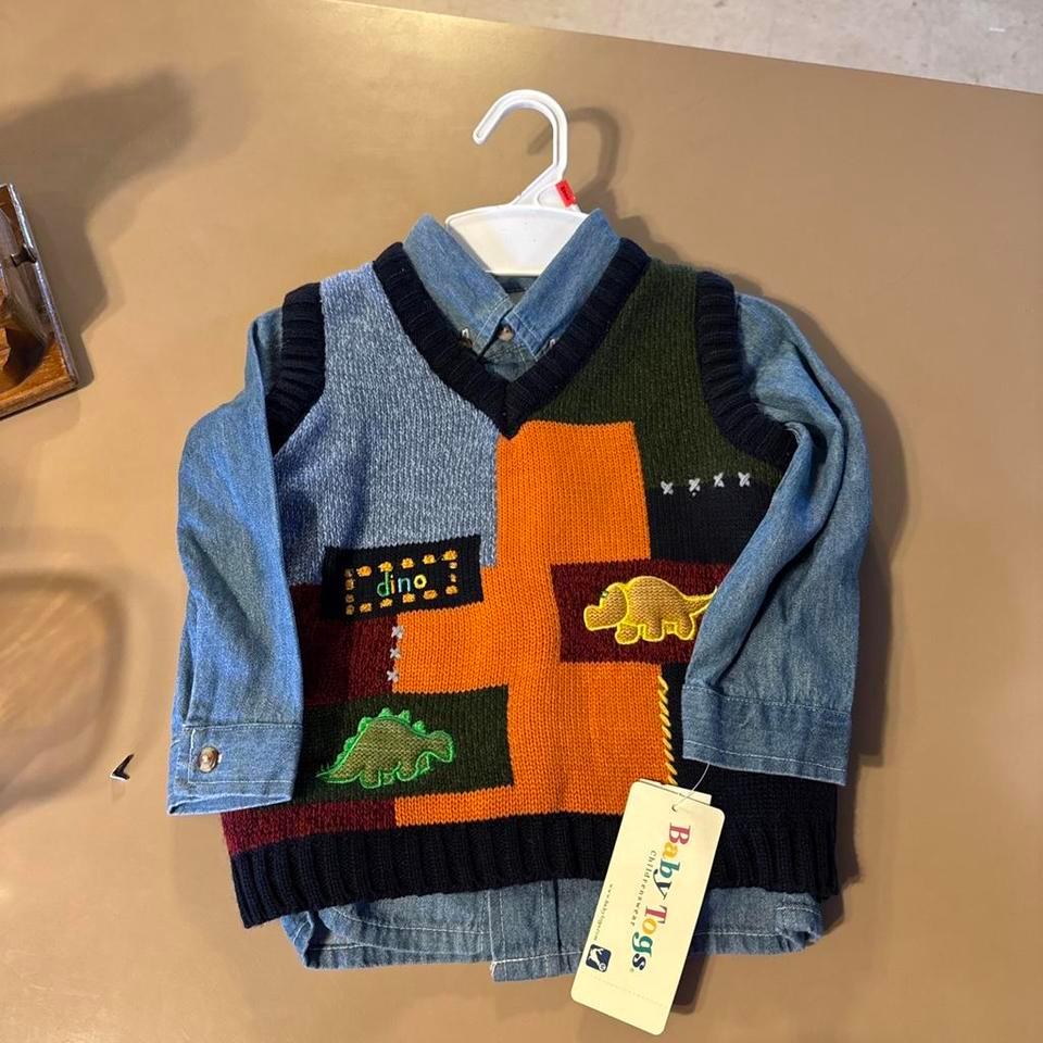 Vintage Baby Togs Multicoloured Sweater 1780 2