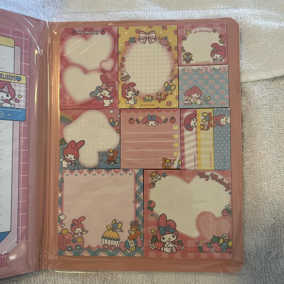 My Melody Retro Sticky Memo 607e 4
