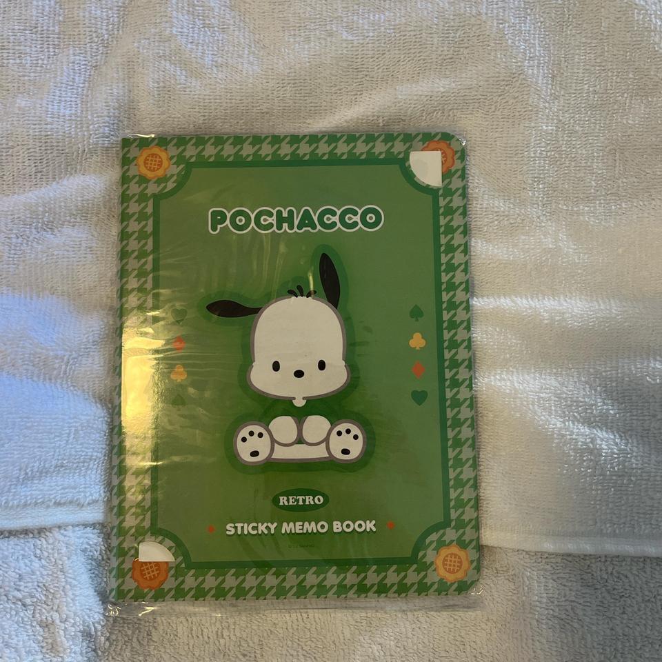 Pochacco Retro Sticky Memo Book Fbca