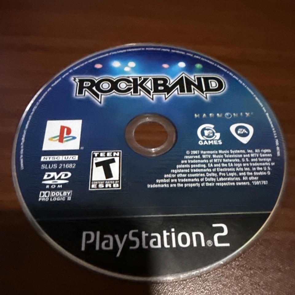 Rock Band Playstation 2 Ps2 2201