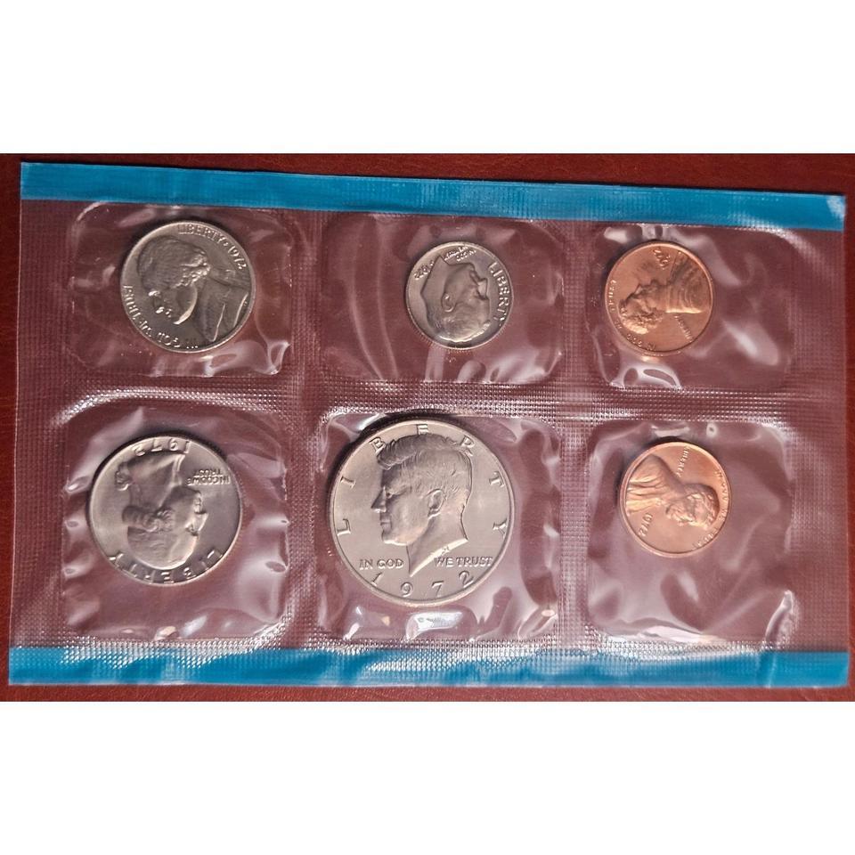Sealed Us Mint 1972 Uncirculated 032d