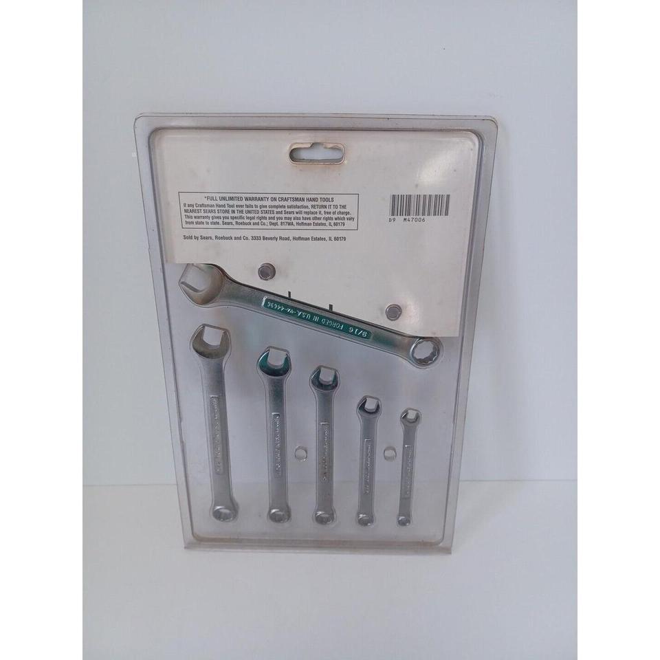 Craftsman 6 Pc Sae Combination Wrench 197c 3